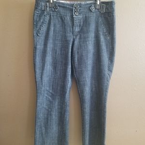 Light weight demin slacks